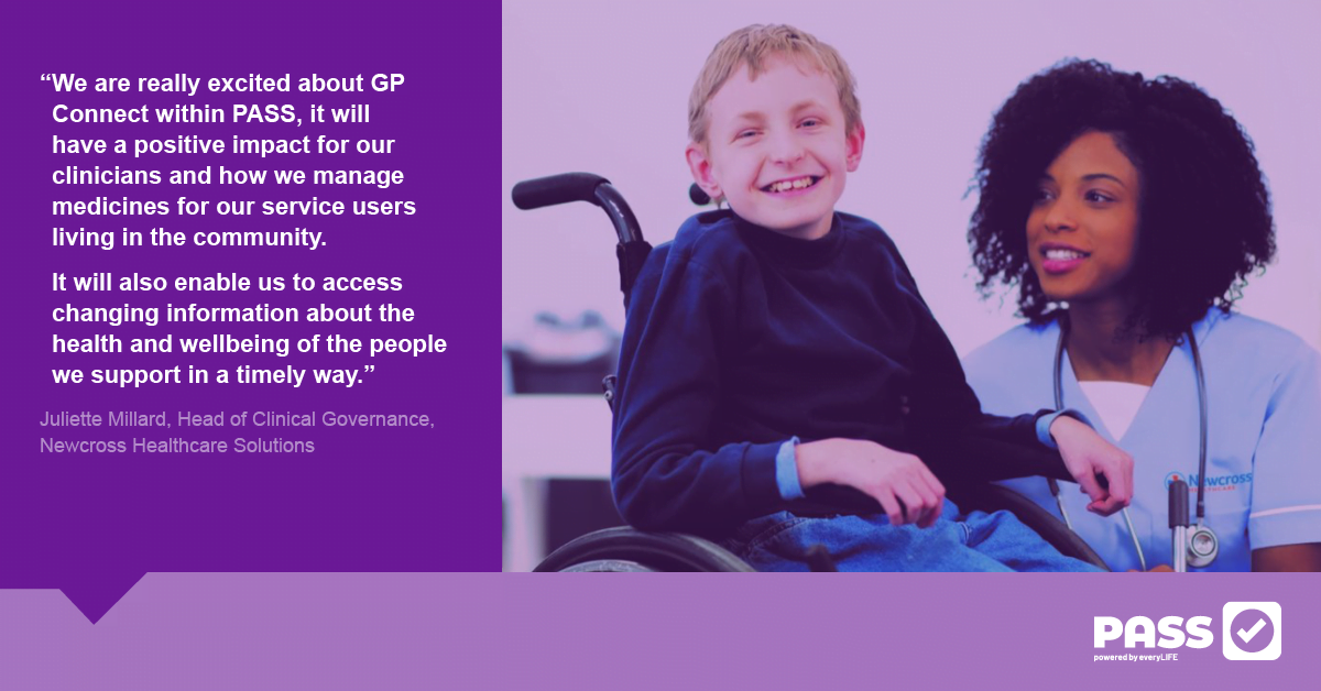 everyLIFE’s PASS and NHS Digital’s GP Connect join up Health & Social Care
