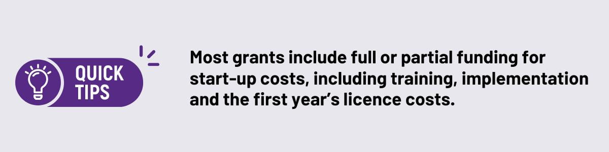 ICS funding tip