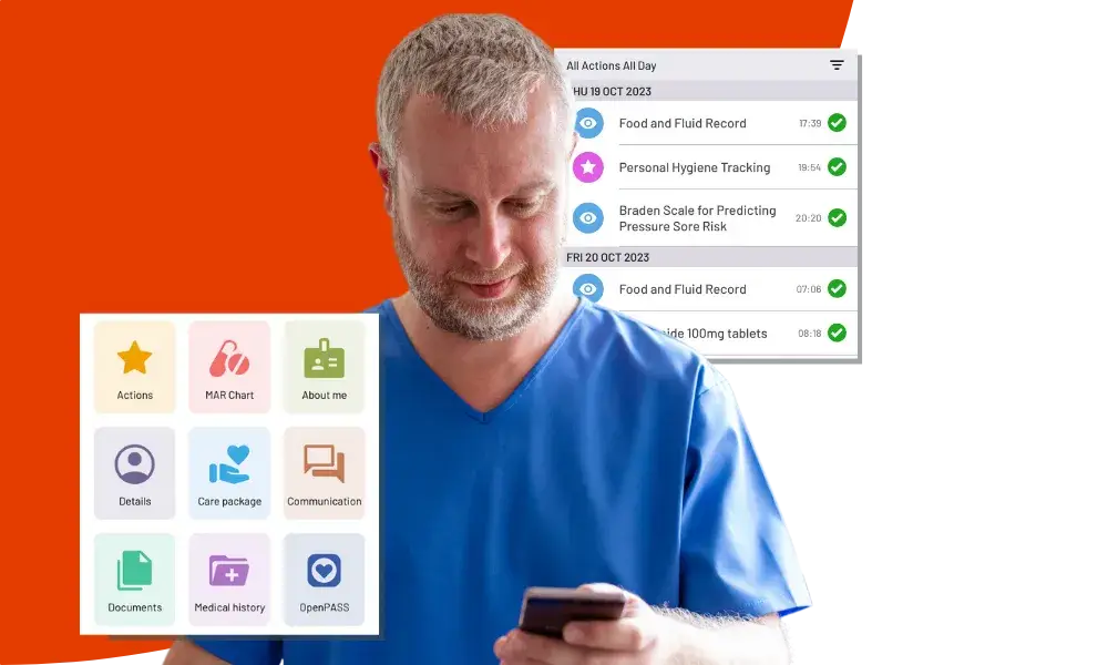 everyLIFE PASS Care Home Software: easy to use