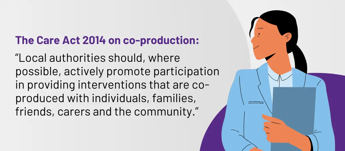 Co-production and the Care Act 2014