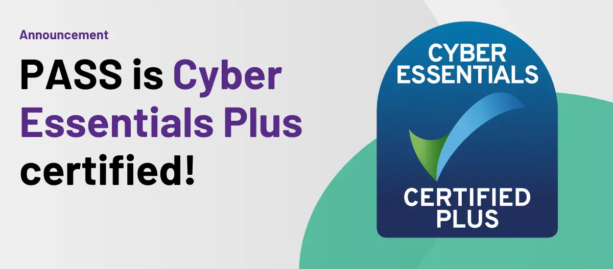 PASS cyber essentials plus certified