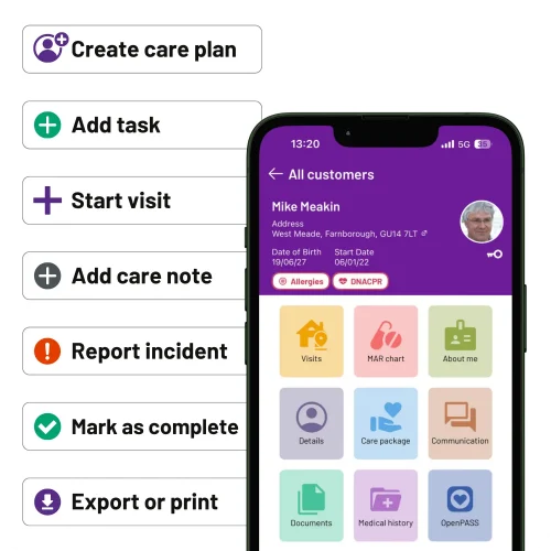 everyLIFE PASS Care Planning Software